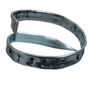 Wise and Kind Knitting Needle Bracelet